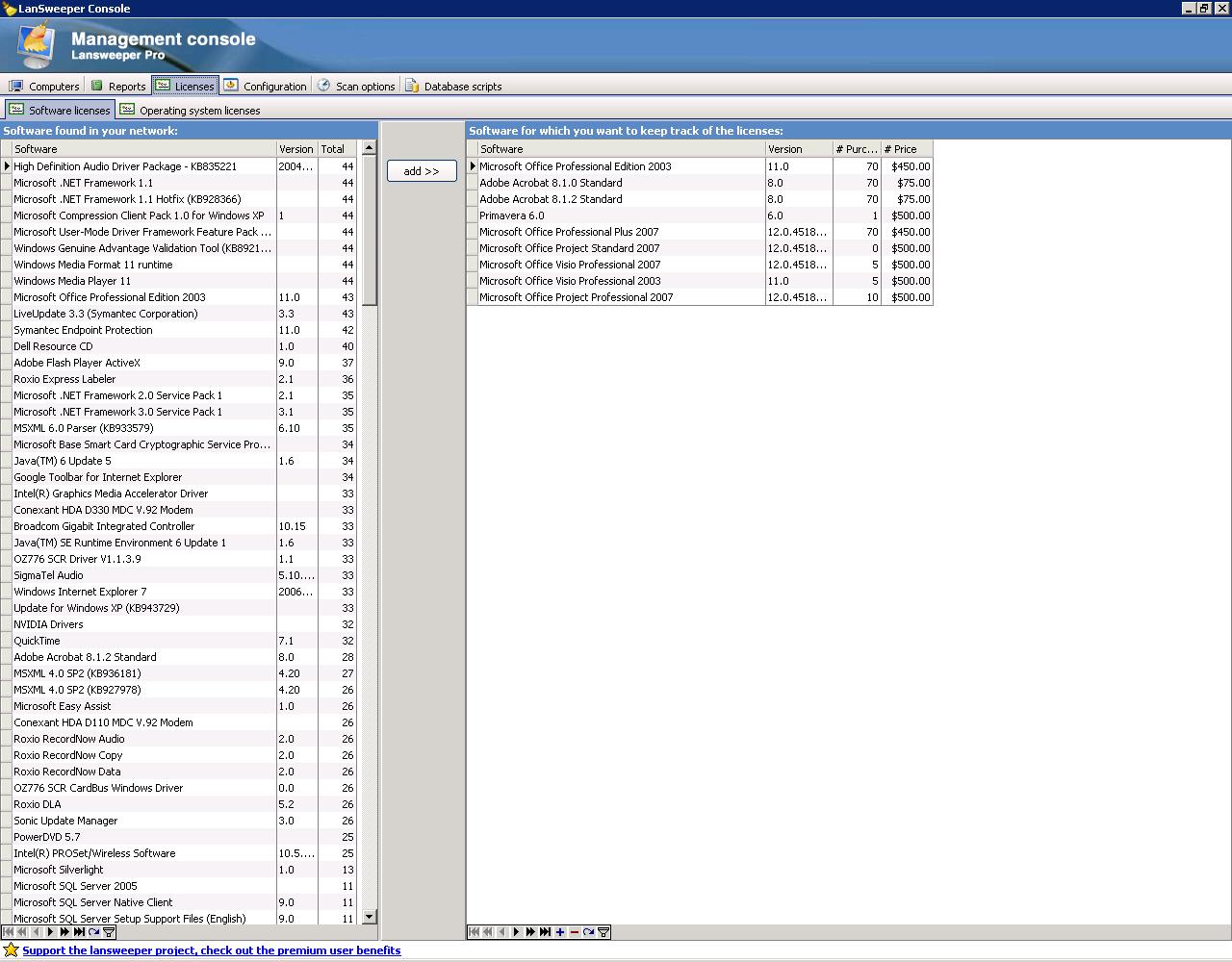 entries-disappear-from-software-license-compliance-lansweeper